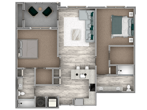 The Beck At Hidden River